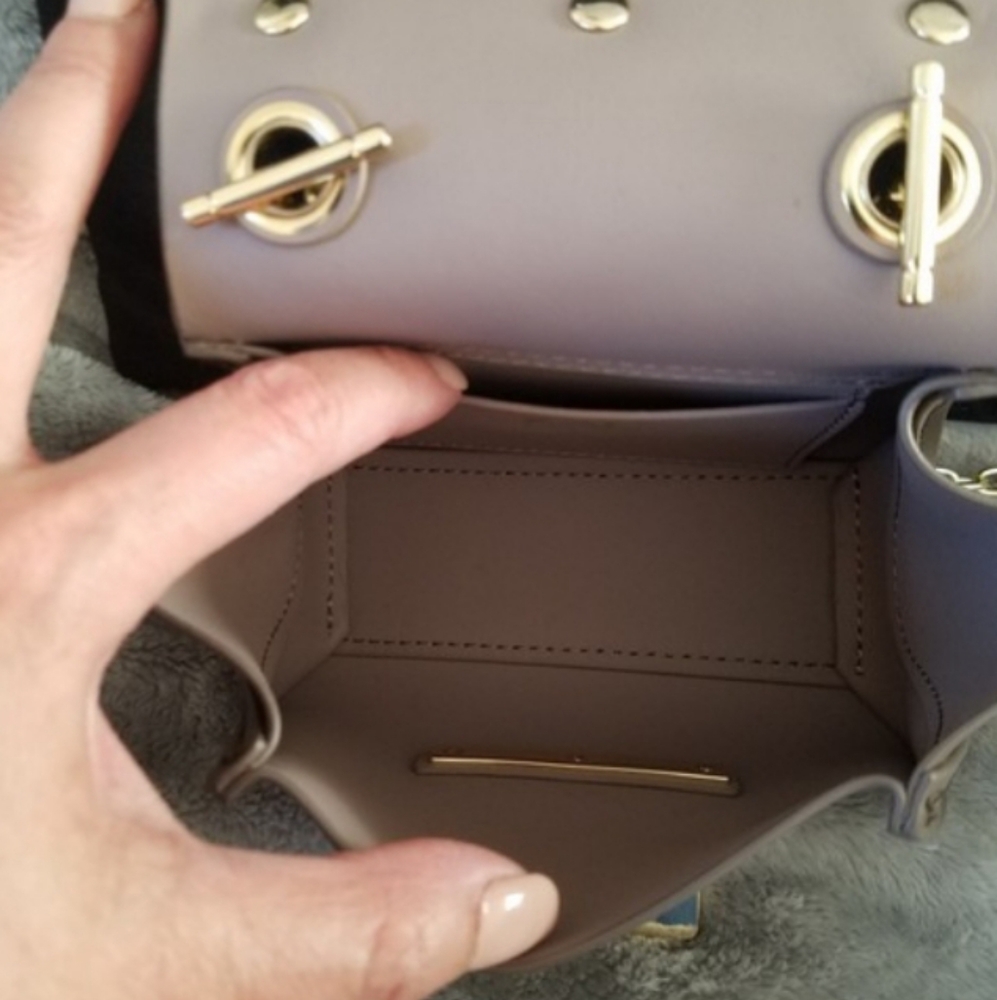 Zac Posen Eartha Mini nude pearl crossbody bag - Picture 4 of 6